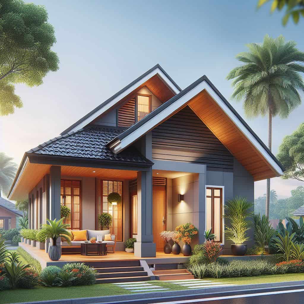 Single Story House Designs In Sri Lanka