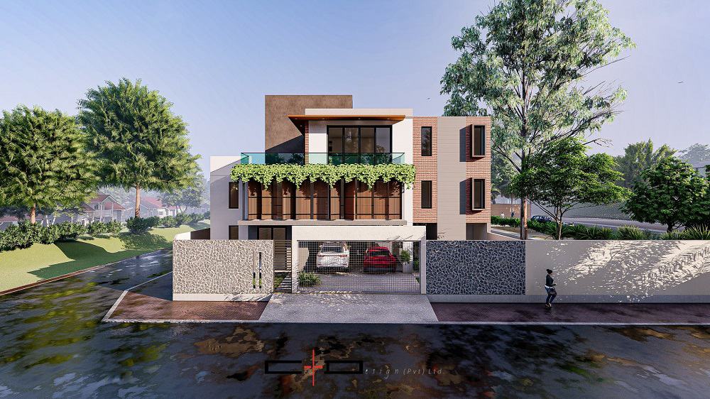 Best 10 New House Designs in Sri Lanka 2022 - C Plus Design