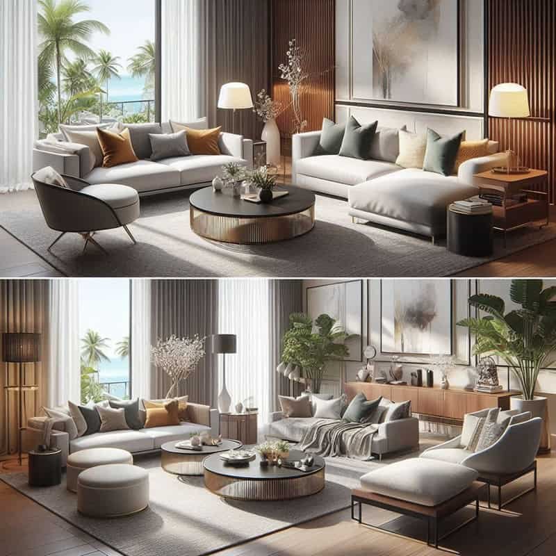 Furniture Selection for Small & Large Spaces