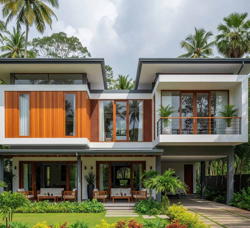 Two Story House Designs in Sri Lanka