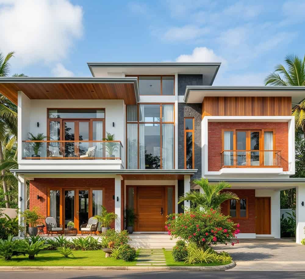 Two Story House Designs in Sri Lanka