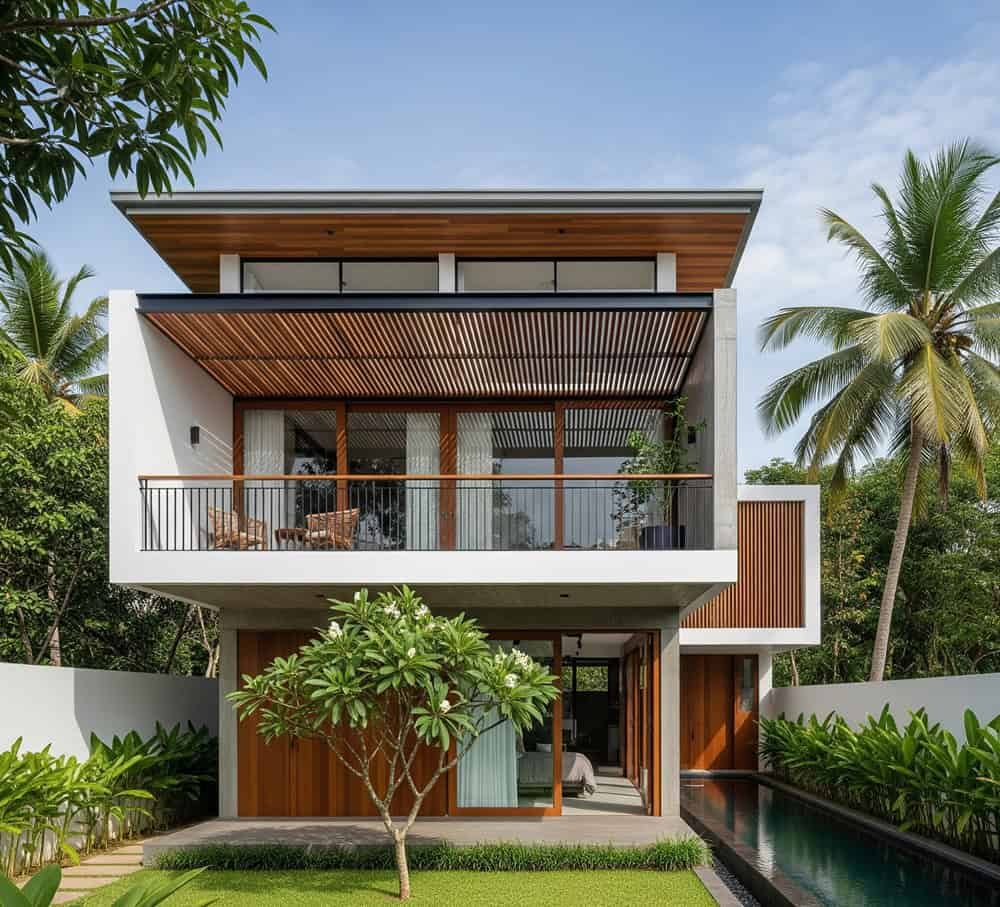 Two Story House Designs in Sri Lanka