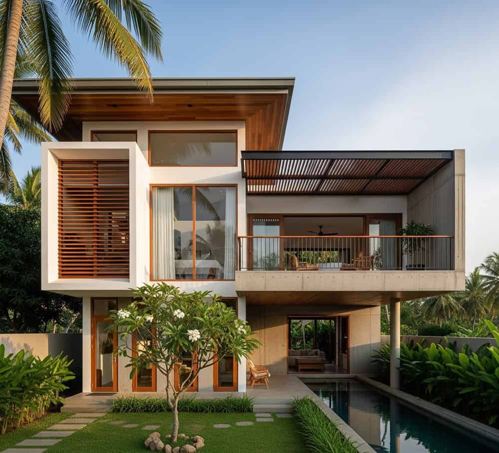 Two Story House Designs in Sri Lanka