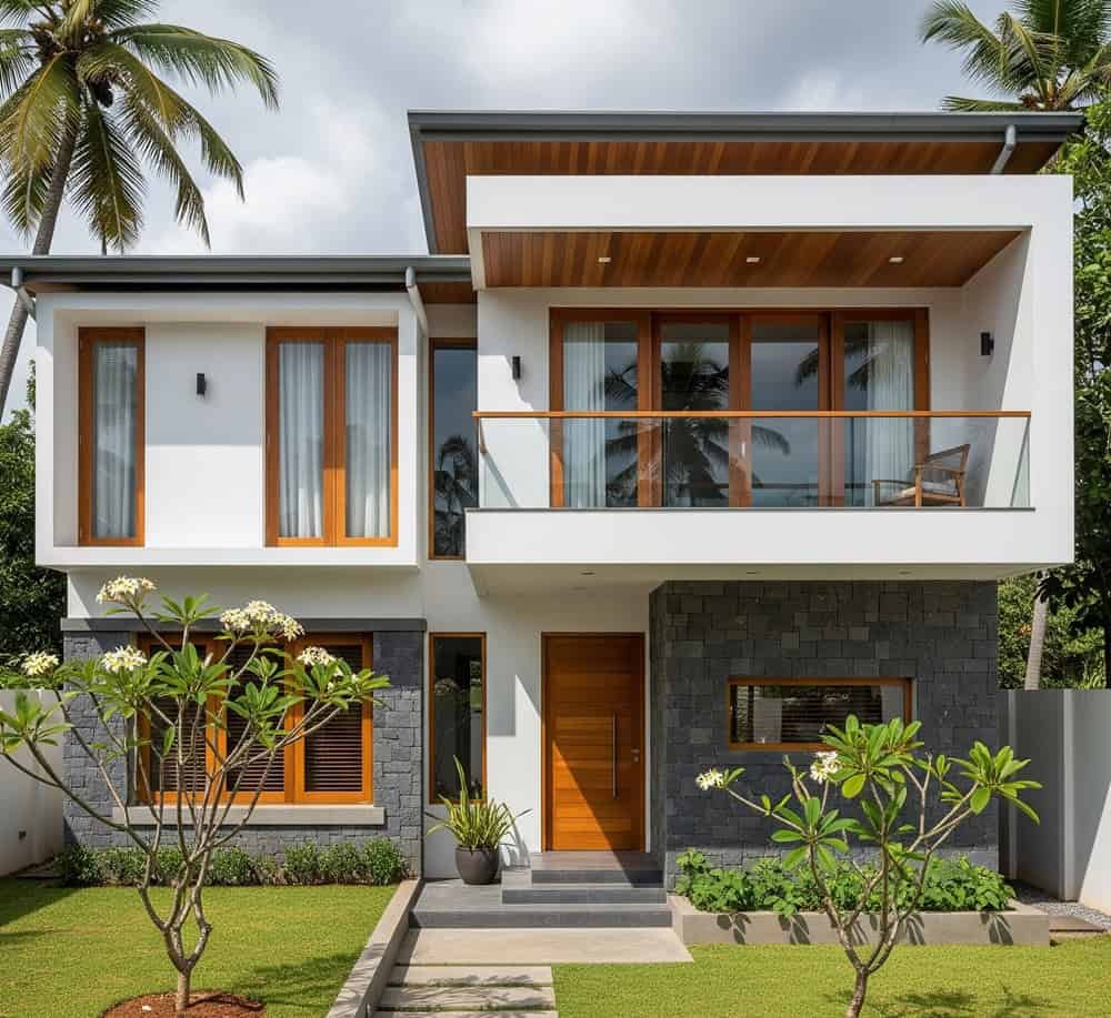 Two Story House Designs in Sri Lanka