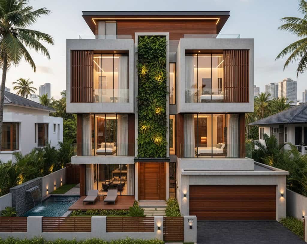 Villa design in Sri Lanka