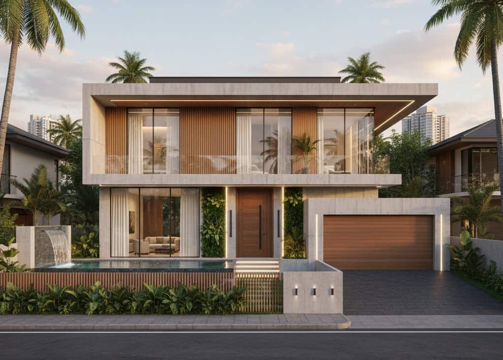 Villa design in Sri Lanka