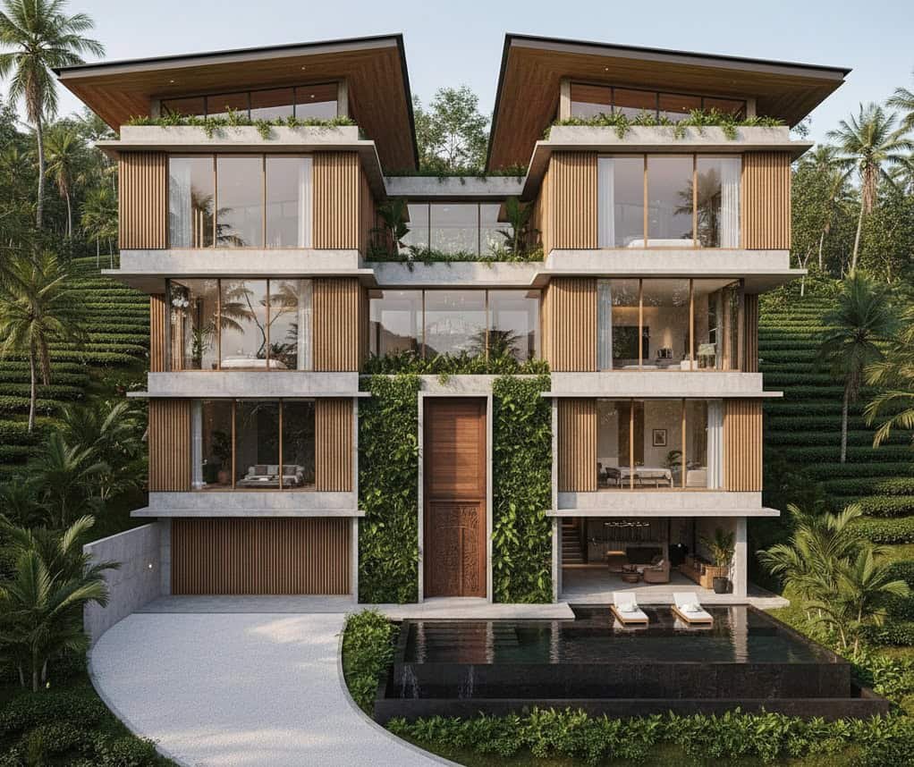 Villa design in Sri Lanka