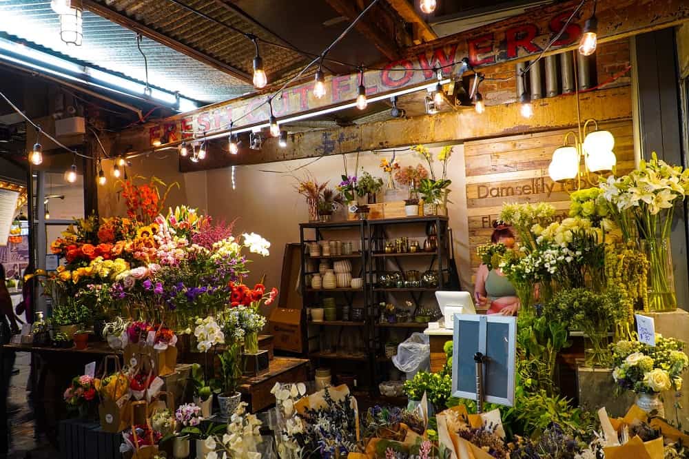 inside flower shops