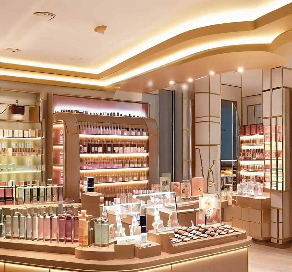 Cosmetic Shop Design Ideas