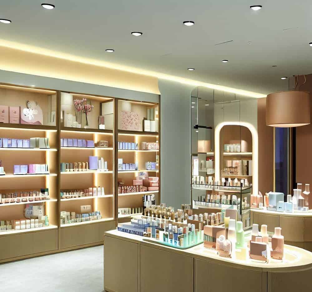 Best 8 Cosmetic Shop Design Ideas C Plus Design