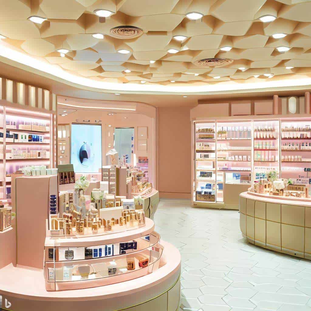 Cosmetic Shop Design Ideas