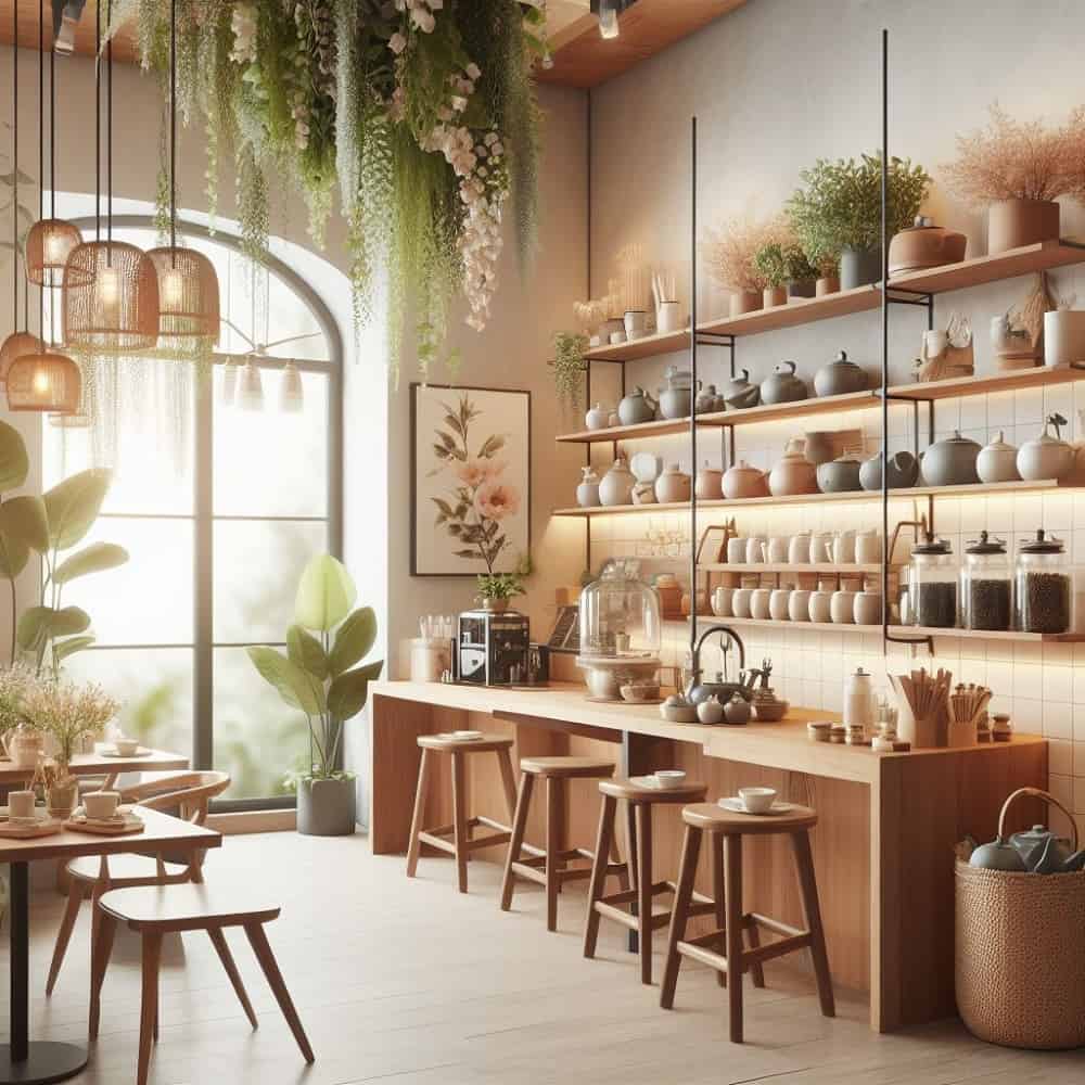 Small Tea Shop Design Ideas