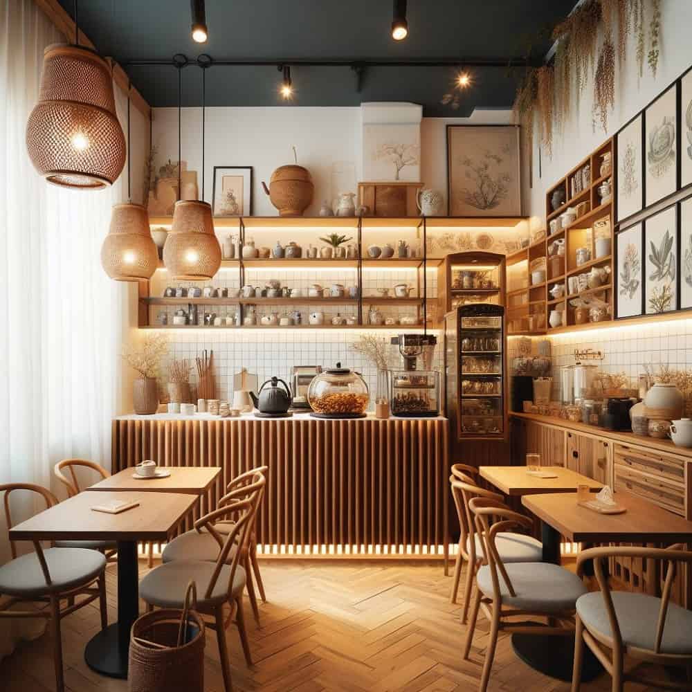 Small Tea Shop Design Ideas