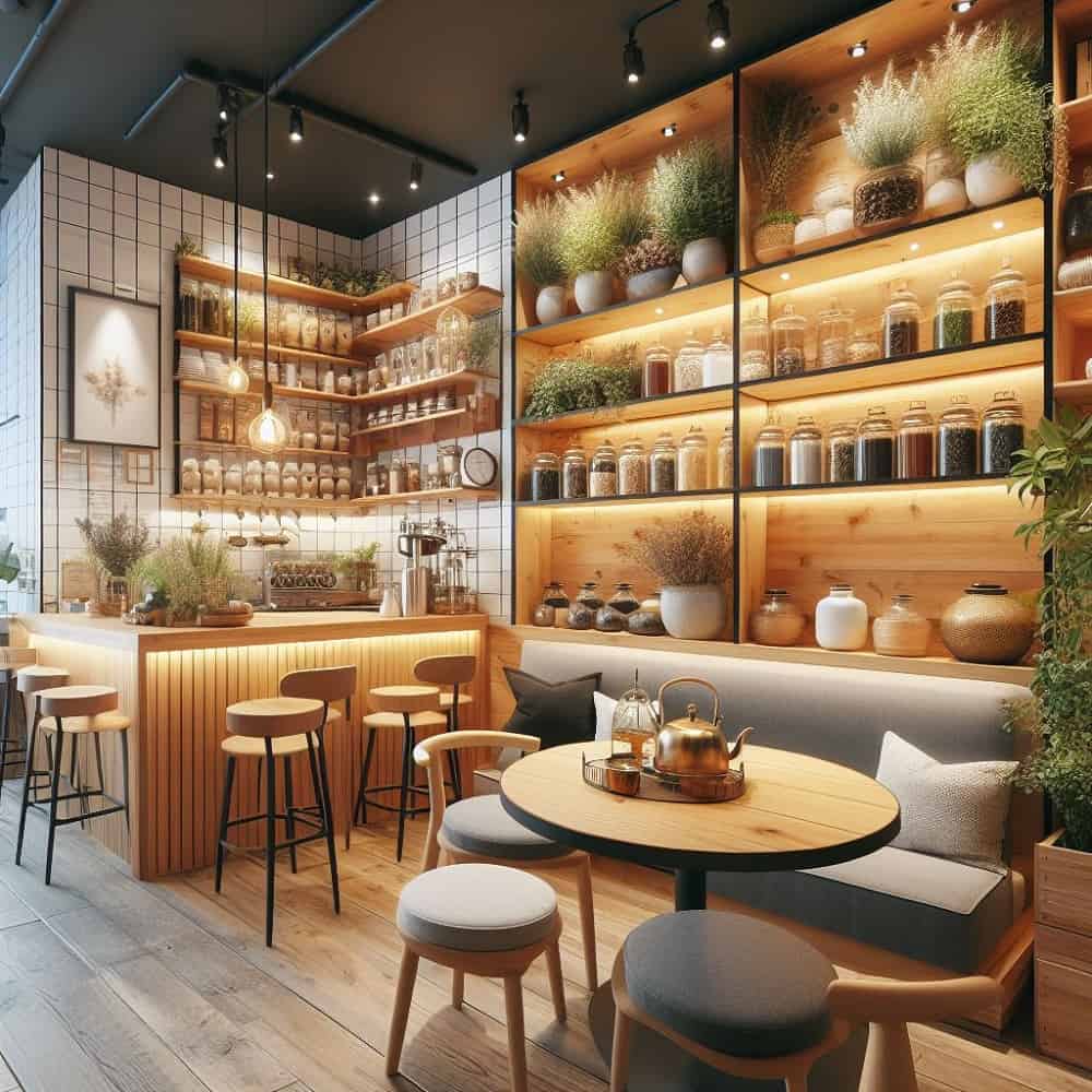 Small Tea Shop Design Ideas