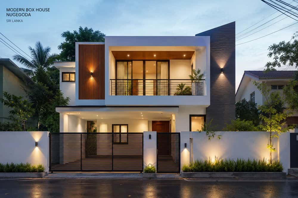 box type house design in sri lanka