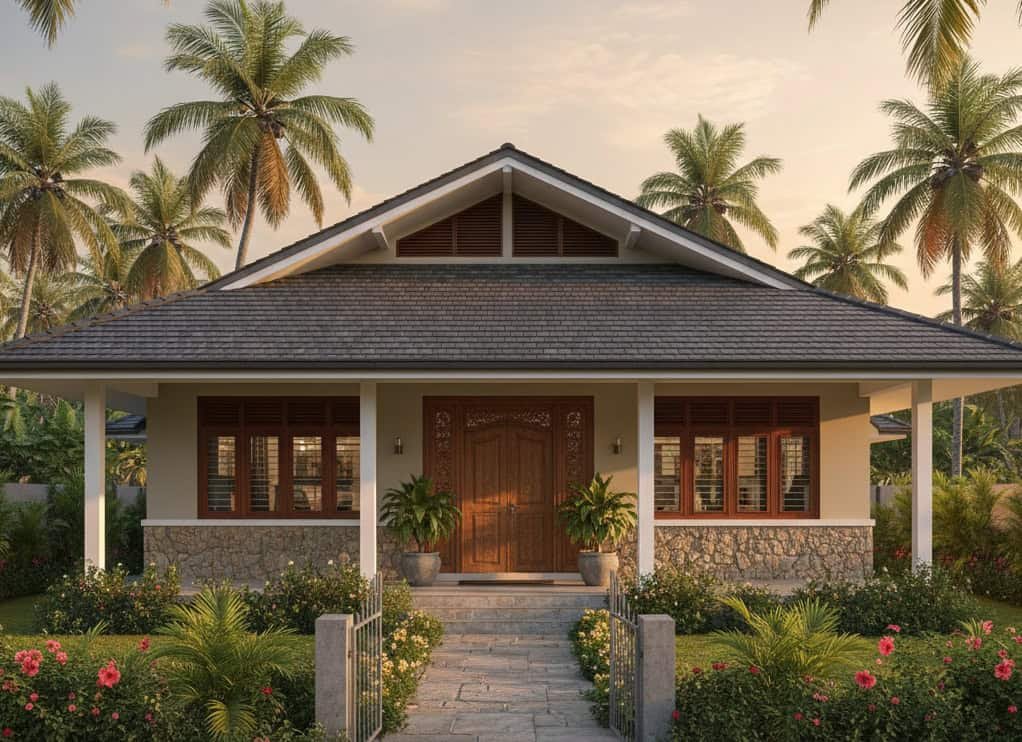 Single Story House Designs In Sri Lanka