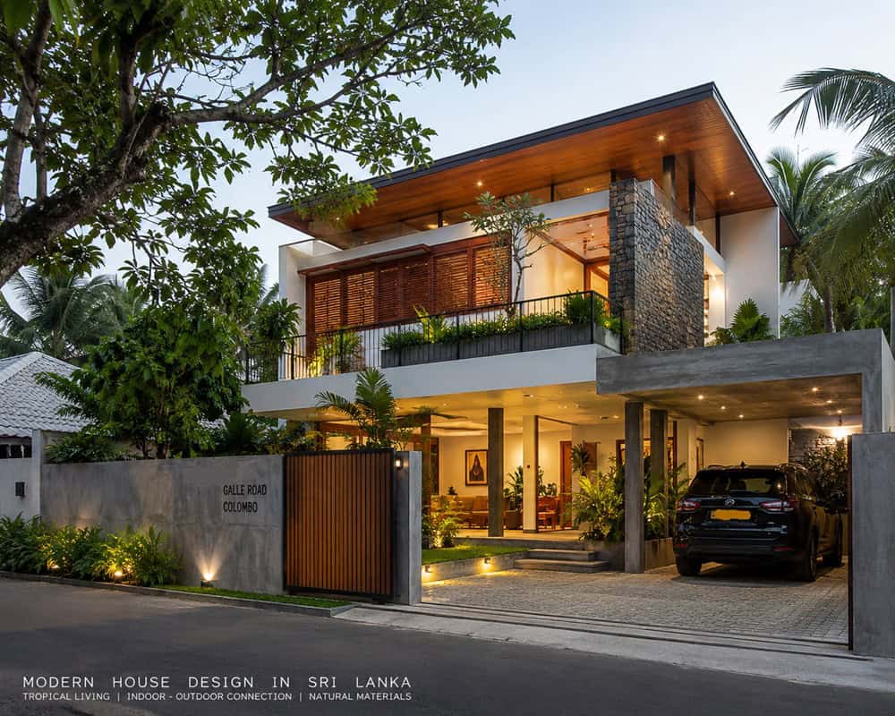 Modern House Design in Sri Lanka 