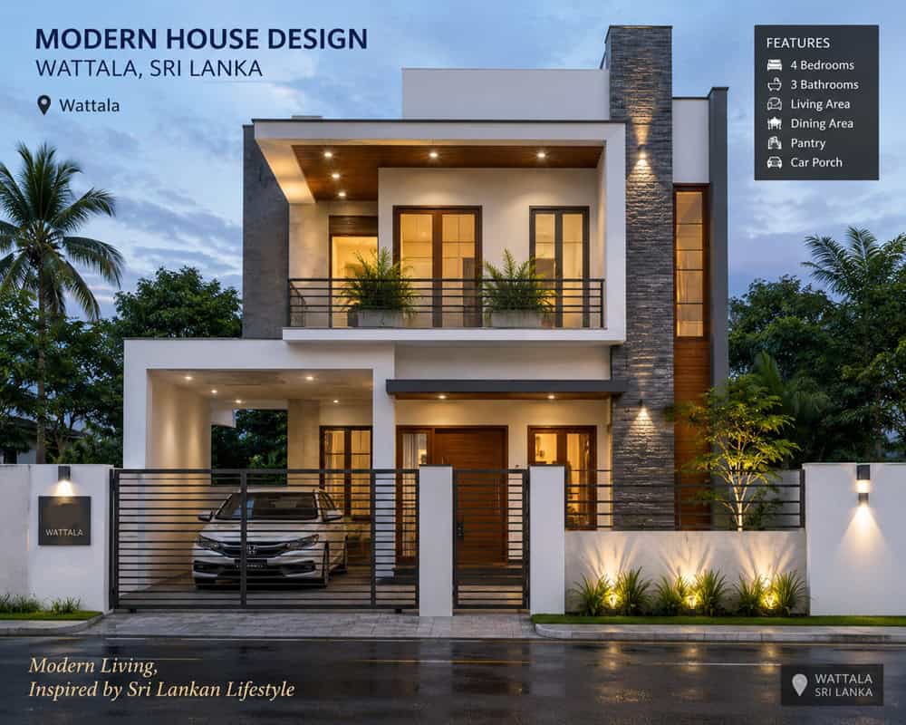 Modern House Design in Sri Lanka 