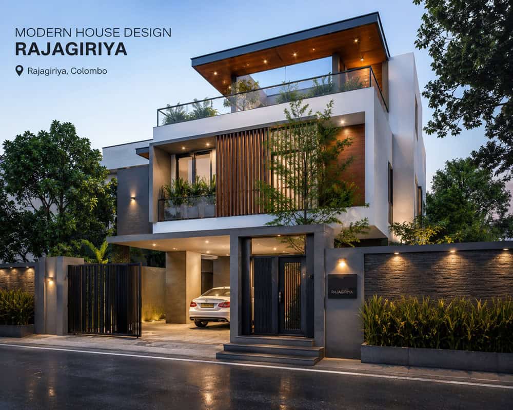 Modern House Design in Sri Lanka 