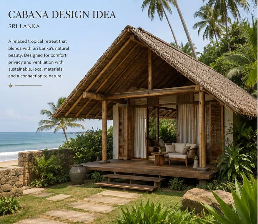 Cabana Design in Sri Lanka